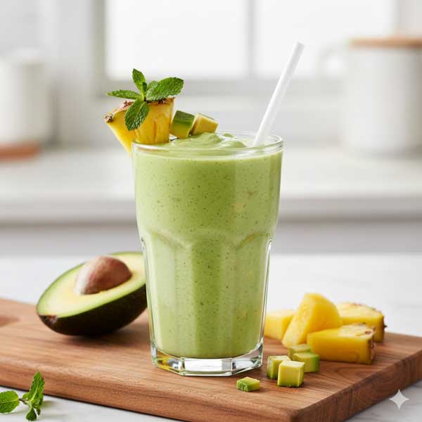 Avocado Pineapple Smoothie