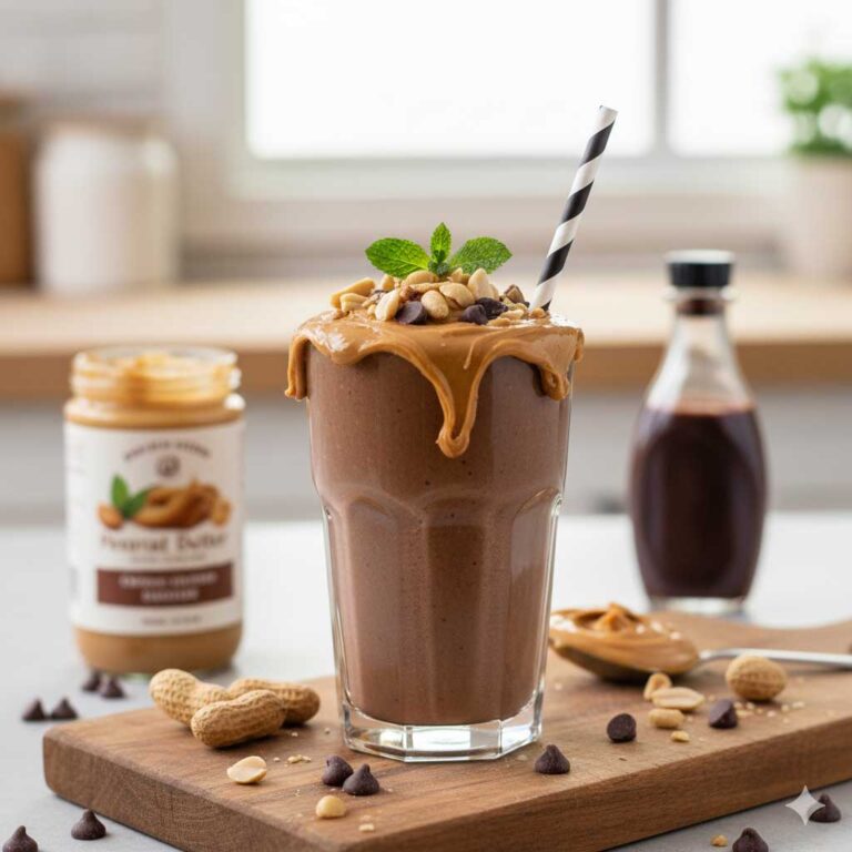 Chocolate Peanut Butter Smoothie